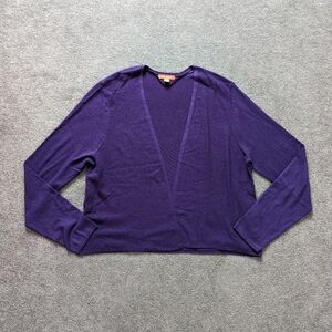 Joe Fresh purple cardigan women's XL